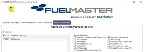 syntech fuelmaster programming questions